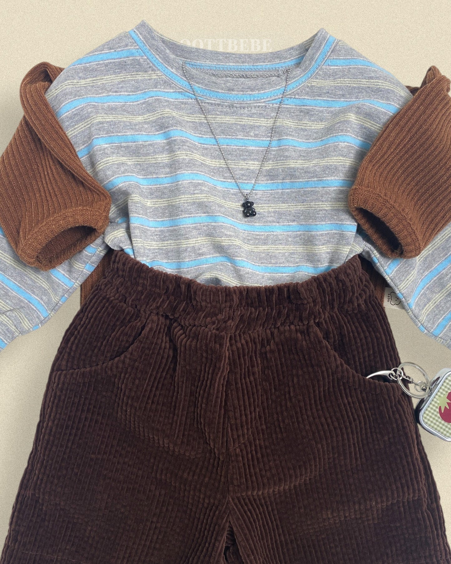 【PRE-ODER〆8.9(sun)】06.Tomboy Ribbed T-Shirt – Kids | oottbebe