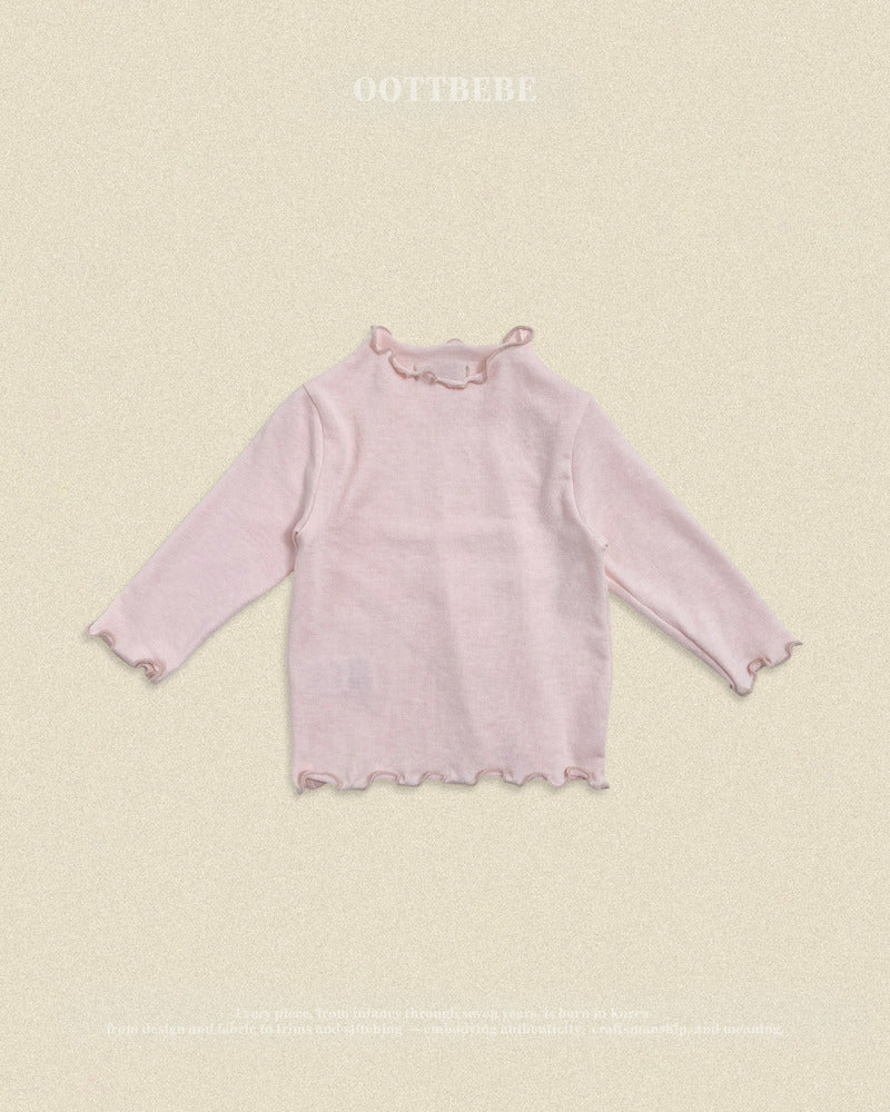 【PRE-ODER〆8.9(sun)】40.Pastel Frill T-Shirt | oottbebe