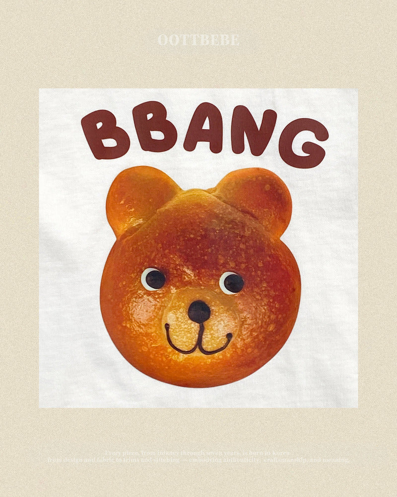 【PRE-ODER〆8.9(sun)】12.Bread Raglan T-Shirt – Kids | oottbebe