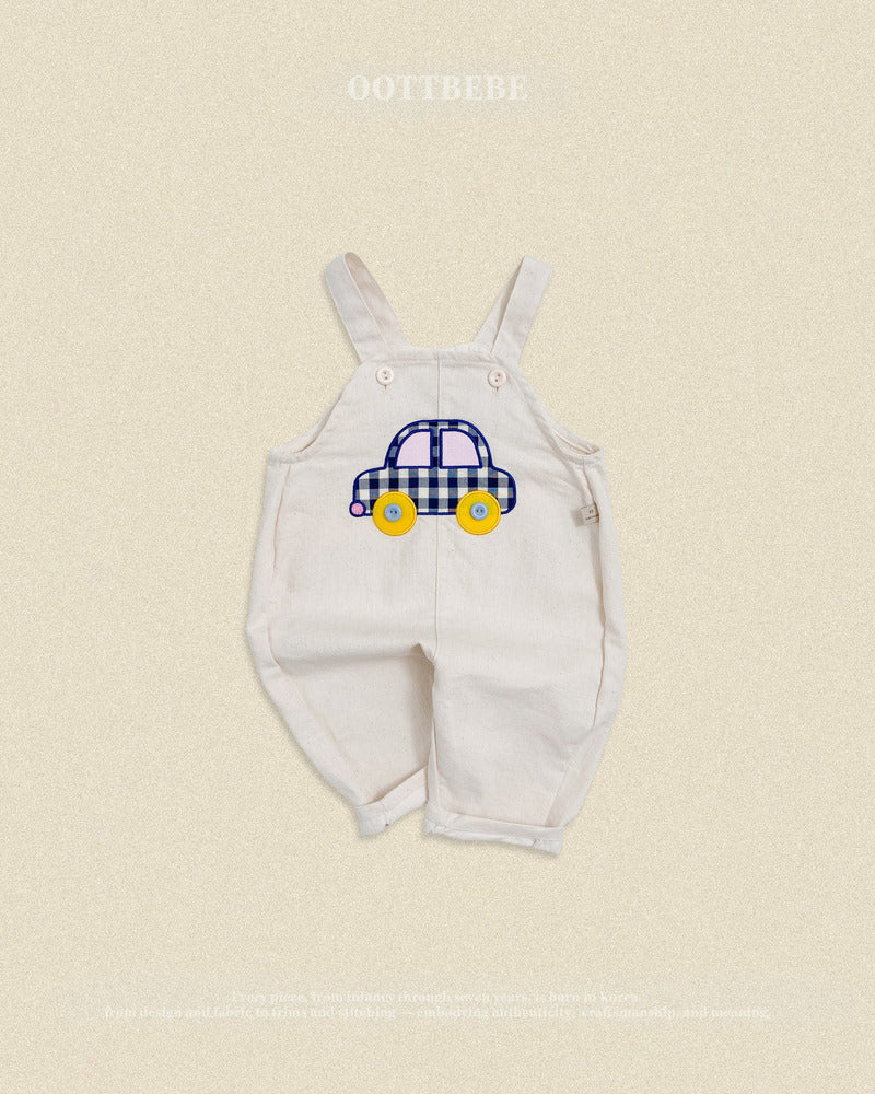 【PRE-ODER〆8.9(sun)】46.Vroom Vroom Denim Overalls | oottbebe