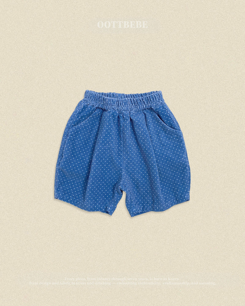 【PRE-ODER〆8.9(sun)】45.Petit Dot Pumpkin Pants – 6/10 Length | oottbebe