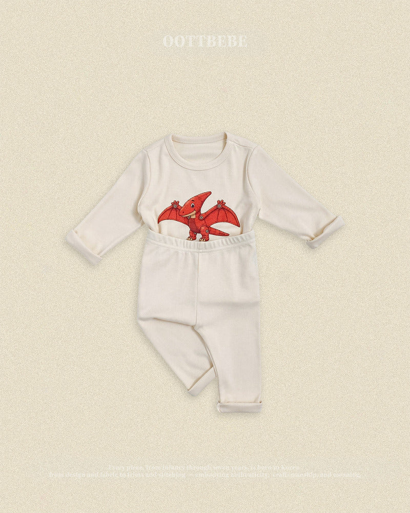 【PRE-ODER〆8.9(sun)】29.Robot Dinosaur Loungewear | oottbebe