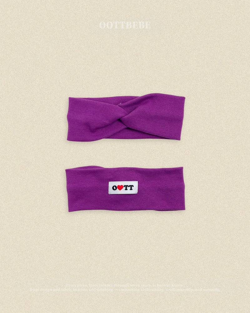 【PRE-ODER〆8.9(sun)】17.(Special Edition) Color Mix Hairband | oottbebe