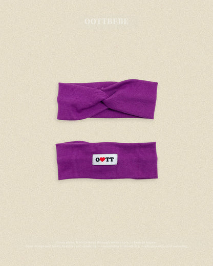 【秋のPRE-ODER 5%OFF】17.(Special Edition) Color Mix Hairband | oottbebe