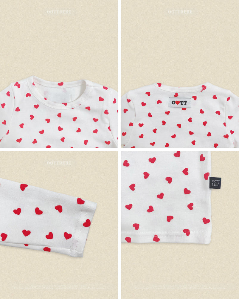 【PRE-ODER〆8.9(sun)】31.Petit Heart Loungewear | oottbebe