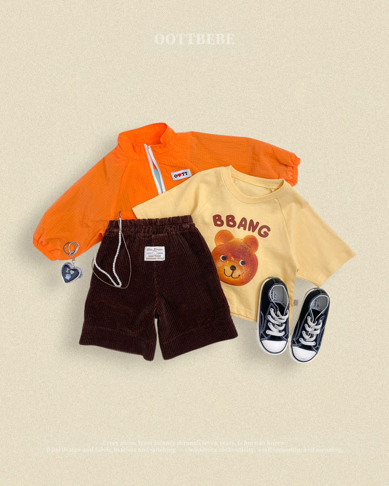 【PRE-ODER〆8.9(sun)】12.Bread Raglan T-Shirt – Kids | oottbebe