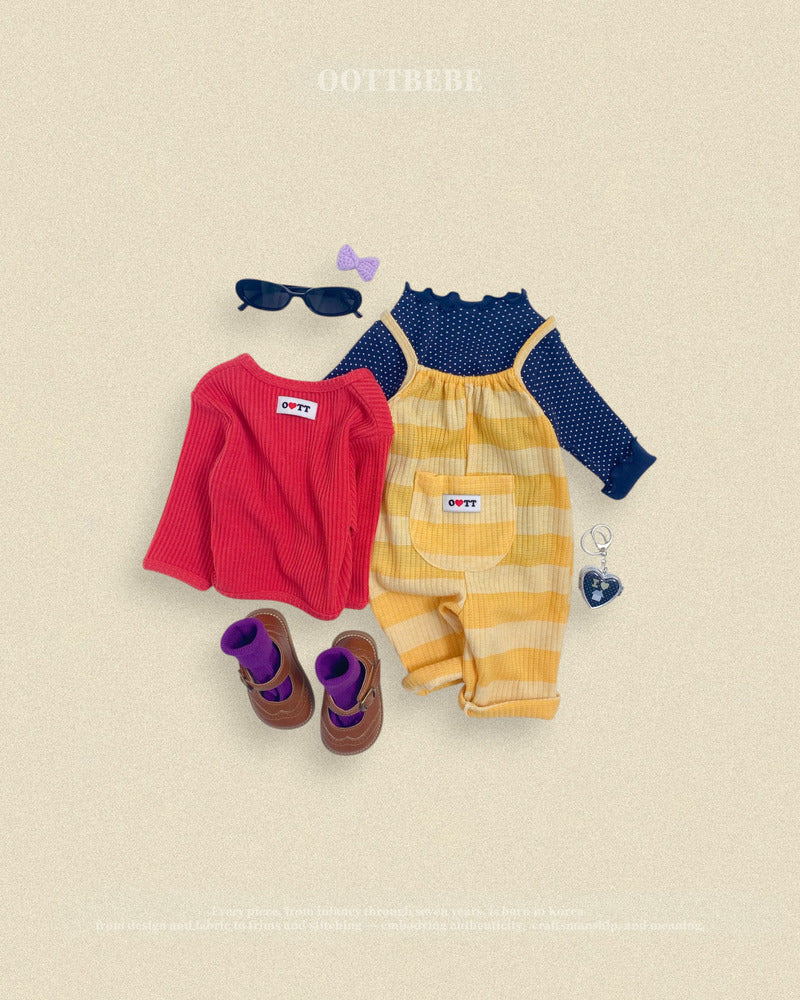 【PRE-ODER〆8.9(sun)】41.Dot Frill T-Shirt | oottbebe