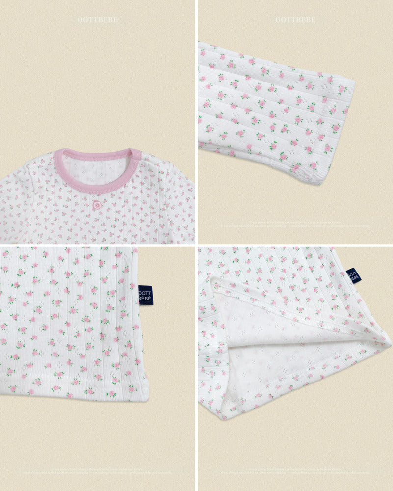 【PRE-ODER〆8.9(sun)】24.Coco Flower Loungewear | oottbebe
