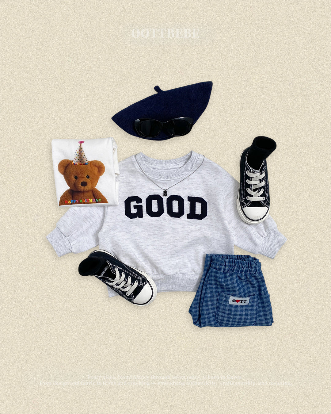 【PRE-ODER〆8.9(sun)】02.GOOD Sweatshirt – Kids | oottbebe
