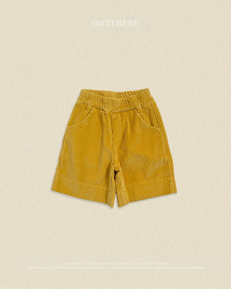 【PRE-ODER〆8.9(sun)】50.Big Corduroy Pants – 6/10 Length | oottbebe