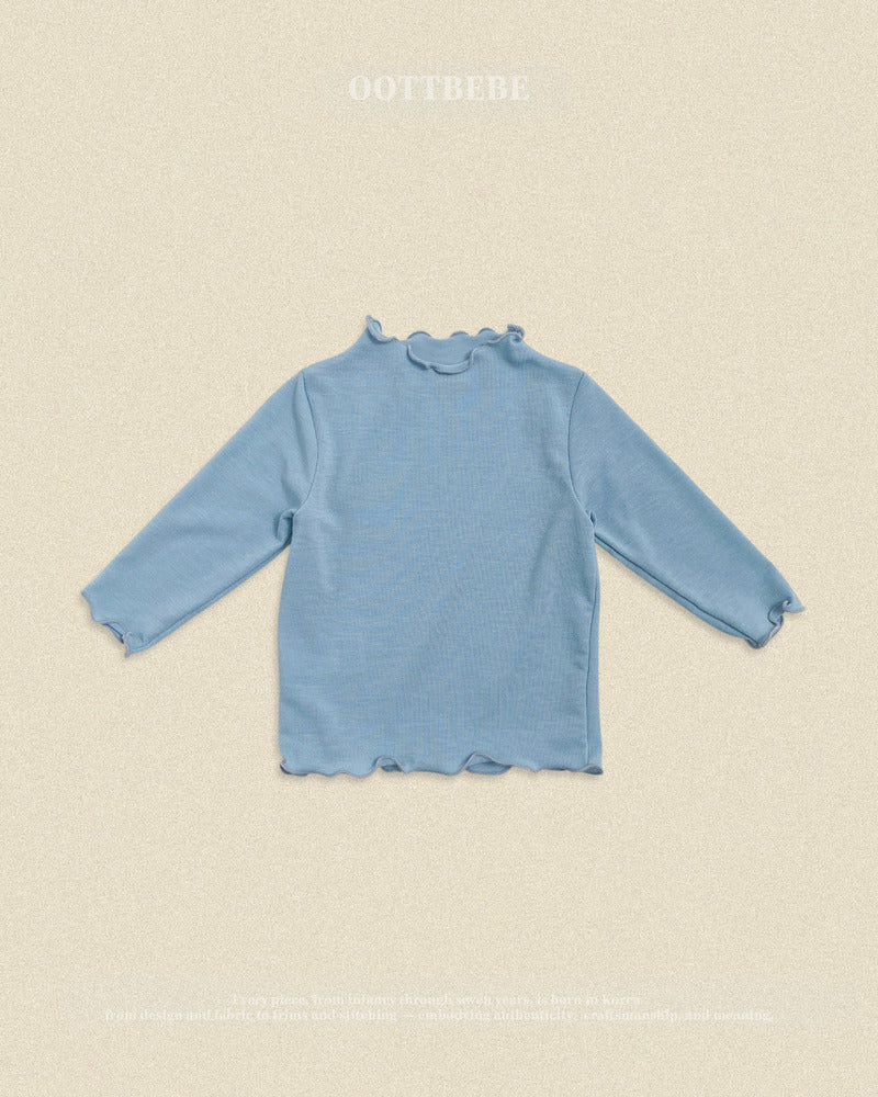 【PRE-ODER〆8.9(sun)】40.Pastel Frill T-Shirt | oottbebe