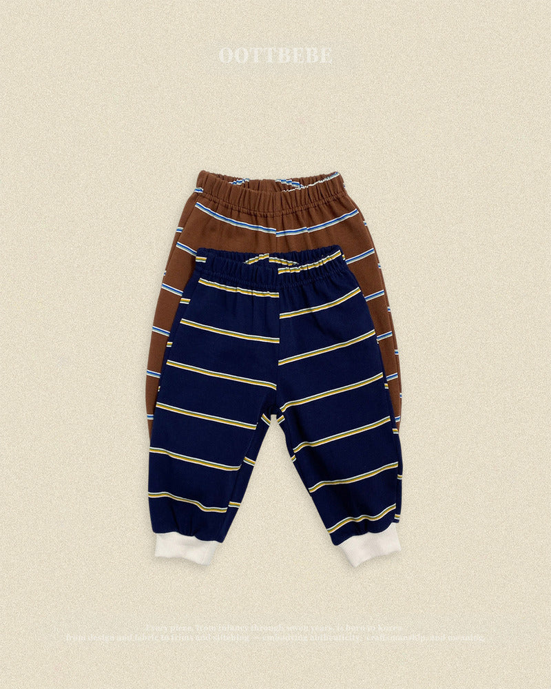 【PRE-ODER〆8.9(sun)】18.Rookie Striped Top & Bottom Set | oottbebe