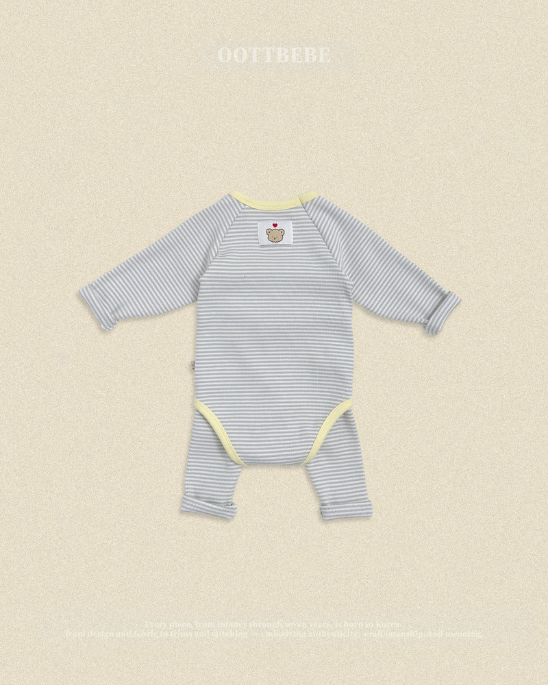 【PRE-ODER〆8.9(sun)】22.(Bebe) Vanilla Latte Romper | oottbebe