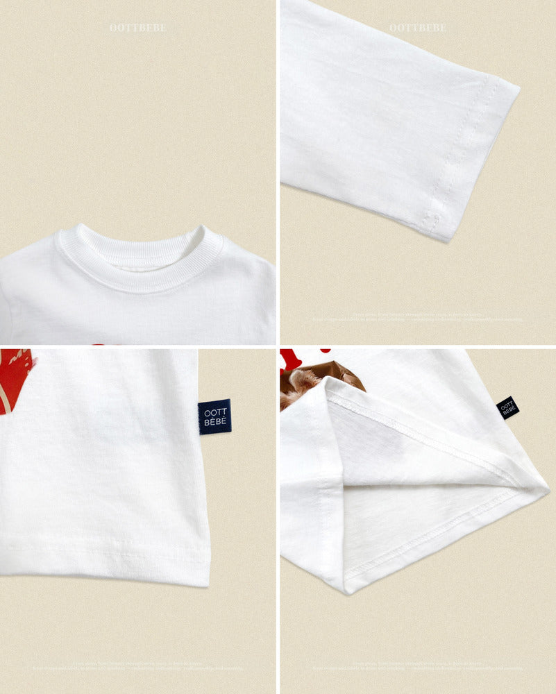 【PRE-ODER〆8.9(sun)】10.Puppy Series T-Shirt – Kids | oottbebe