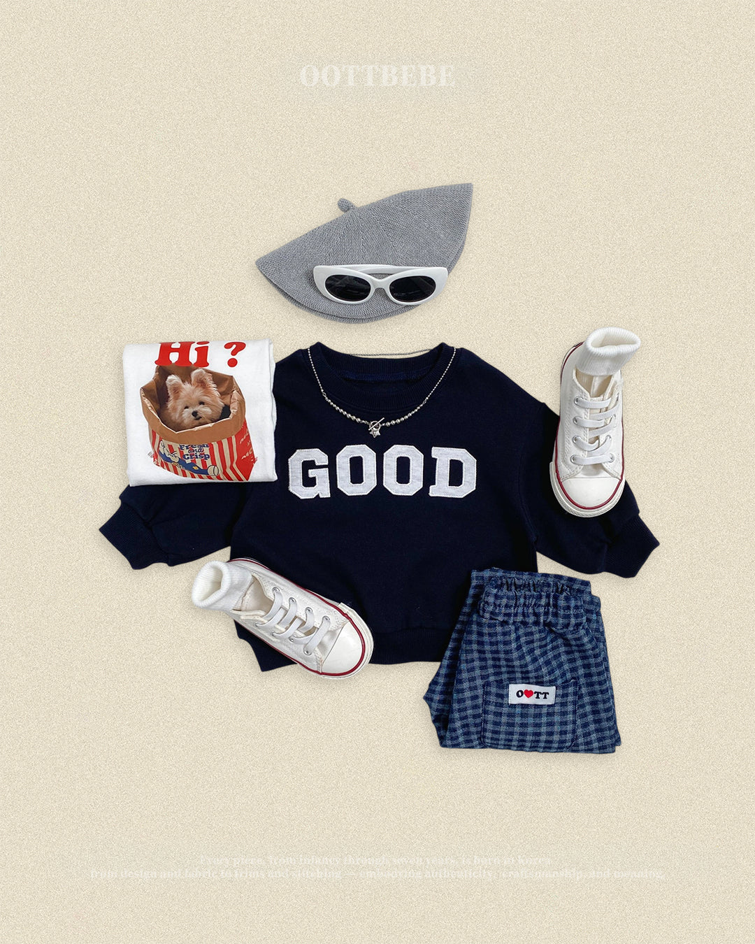 【PRE-ODER〆8.9(sun)】02.GOOD Sweatshirt – Kids | oottbebe