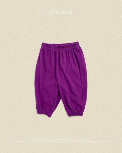 【秋のPRE-ODER 5%OFF】13.(Special Edition) Jelly Mix Harem Pants | oottbebe