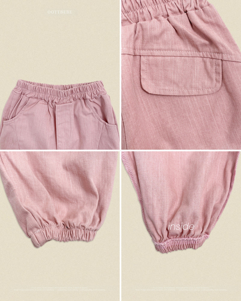 【PRE-ODER〆8.9(sun)】44.Hip Slub Pants | oottbebe