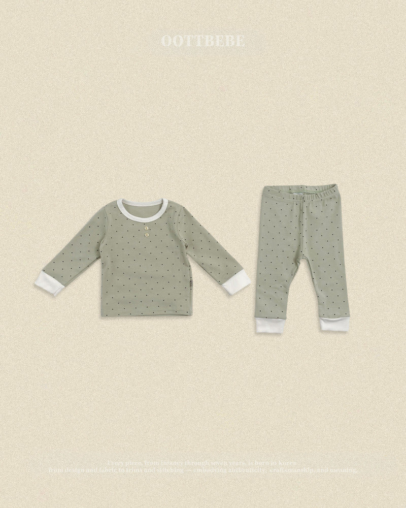 【PRE-ODER〆8.9(sun)】27.Chouchou Dot Loungewear | oottbebe