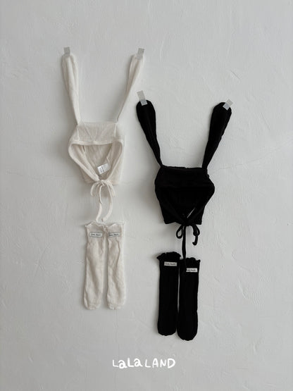 【PREORDER受付終了、ご希望はお問い合わせください。】6.Baby Summer Rib Bunny Beanie