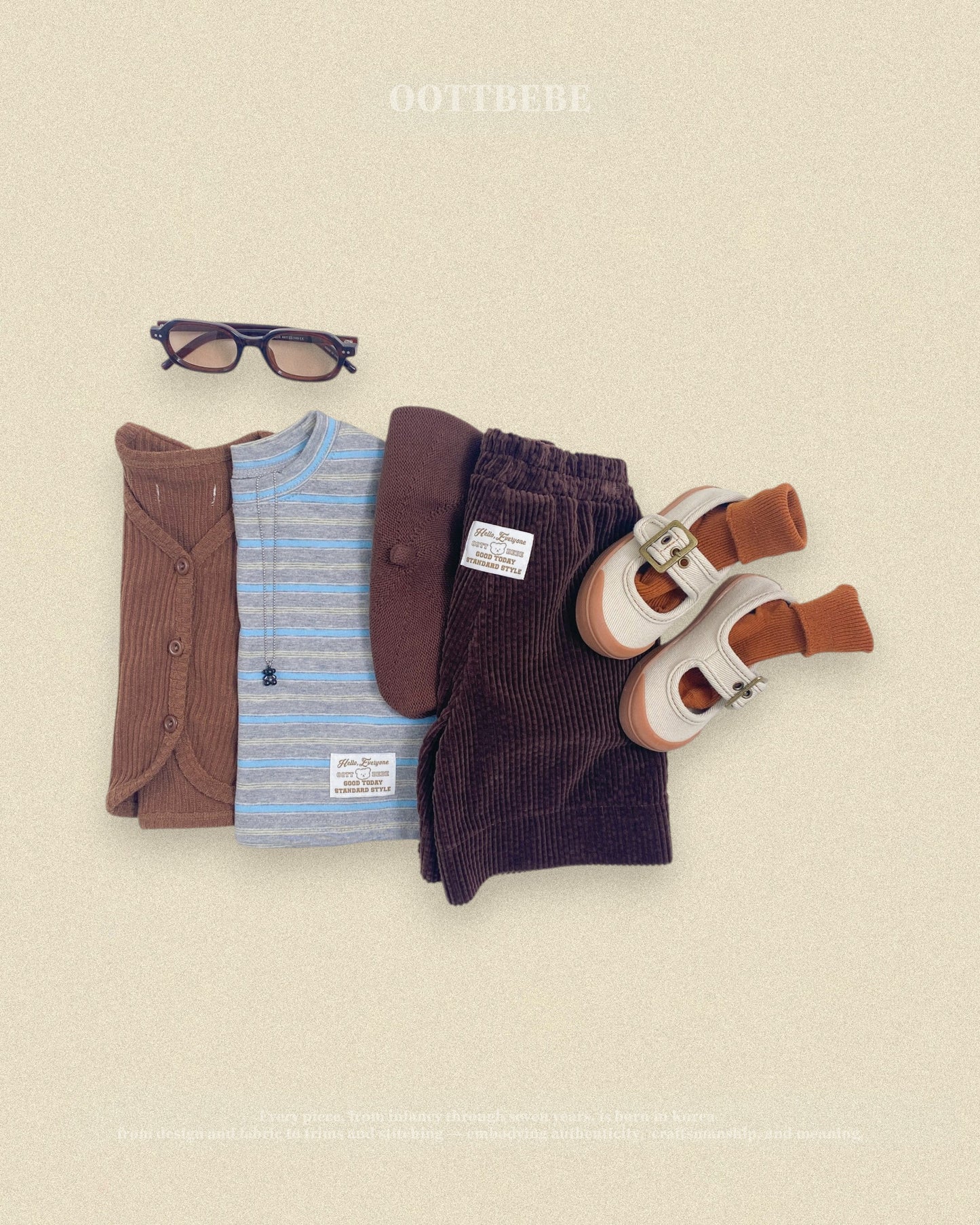 【PRE-ODER〆8.9(sun)】06.Tomboy Ribbed T-Shirt – Kids | oottbebe
