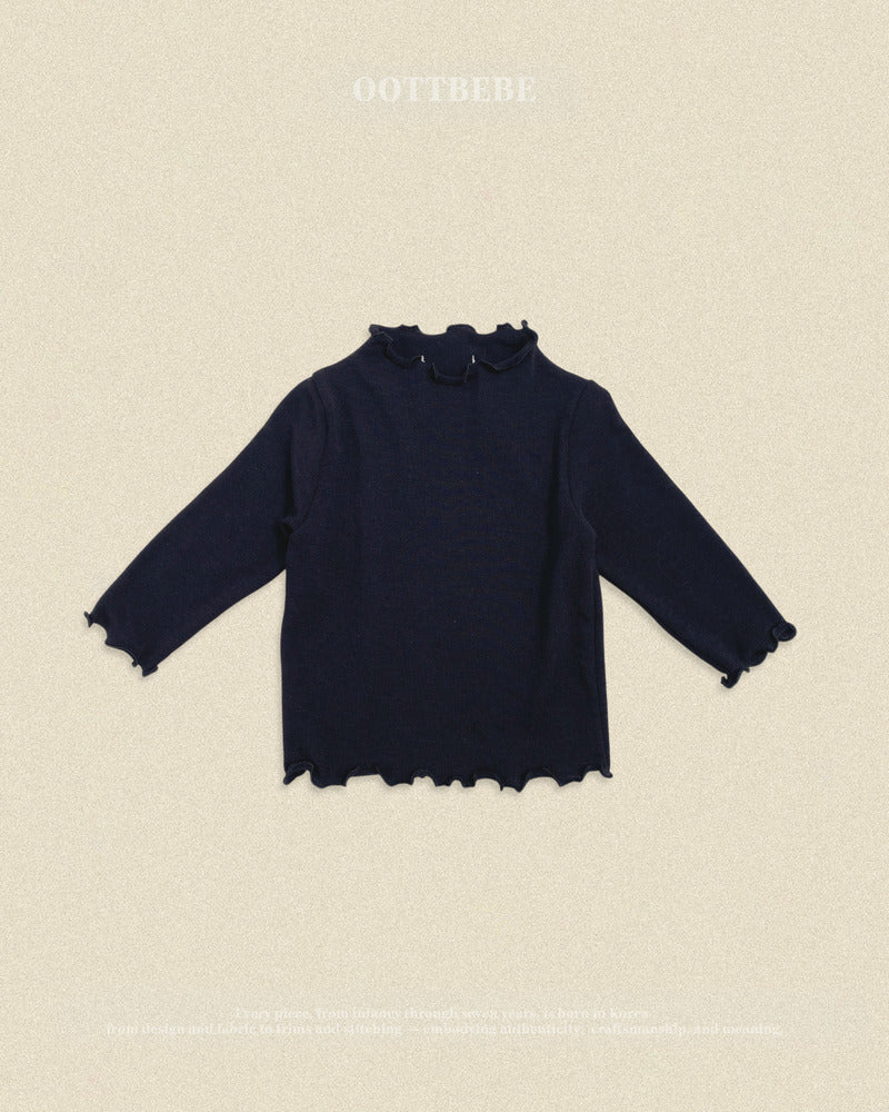 【PRE-ODER〆8.9(sun)】40.Pastel Frill T-Shirt | oottbebe