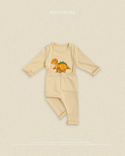 【秋のPRE-ODER 5%OFF】29.Robot Dinosaur Loungewear | oottbebe
