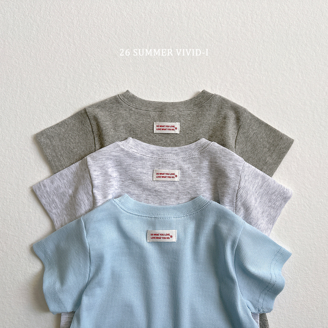 【PREORDER受付終了、ご希望はお問い合わせください。】68.Rib Label ShortSleeve Tee