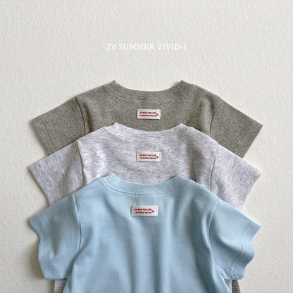 【PREORDER受付終了、ご希望はお問い合わせください。】68.Rib Label ShortSleeve Tee