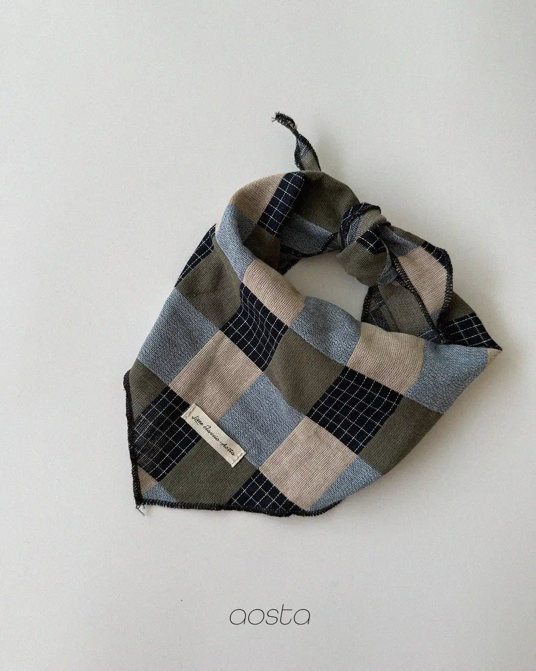 【秋のPRE-ODER 5%OFF】66.Patchwork Scarf