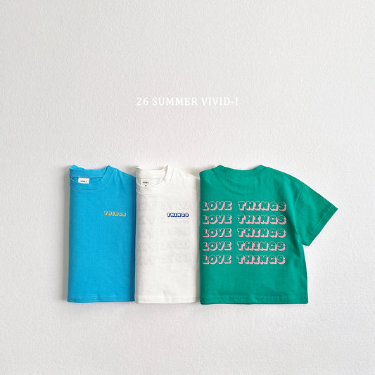 【PREORDER受付終了、ご希望はお問い合わせください。】57.Love Things ShortSleeve Tee