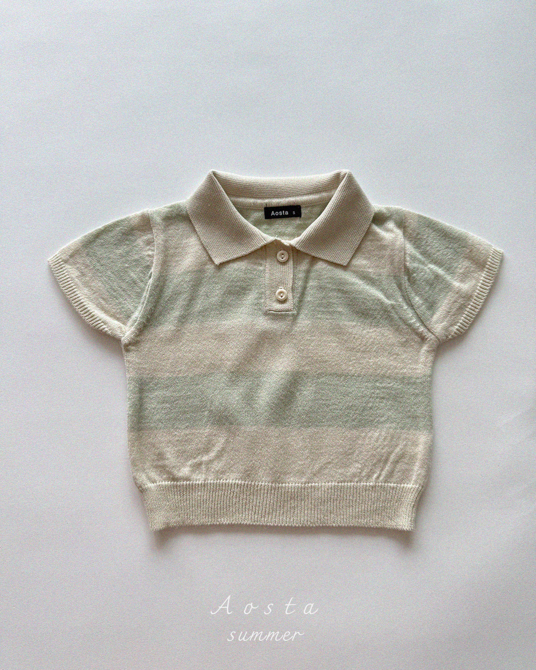 【PREORDER受付終了、ご希望はお問い合わせください。】22.Knit Collar T