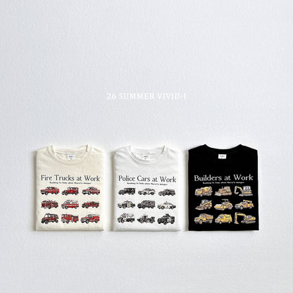 【PREORDER受付終了、ご希望はお問い合わせください。】46.Mini Collar ShortSleeve Tee