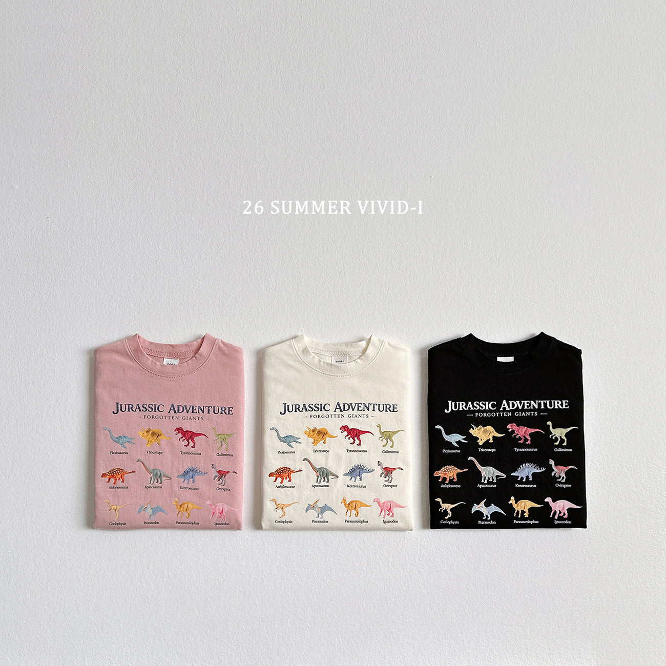 【PREORDER受付終了、ご希望はお問い合わせください。】49.Little Dino ShortSleeve Tee