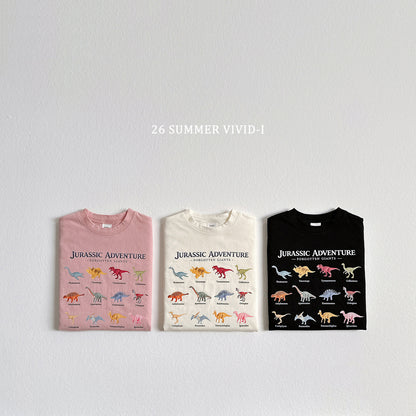 【PREORDER受付終了、ご希望はお問い合わせください。】49.Little Dino ShortSleeve Tee