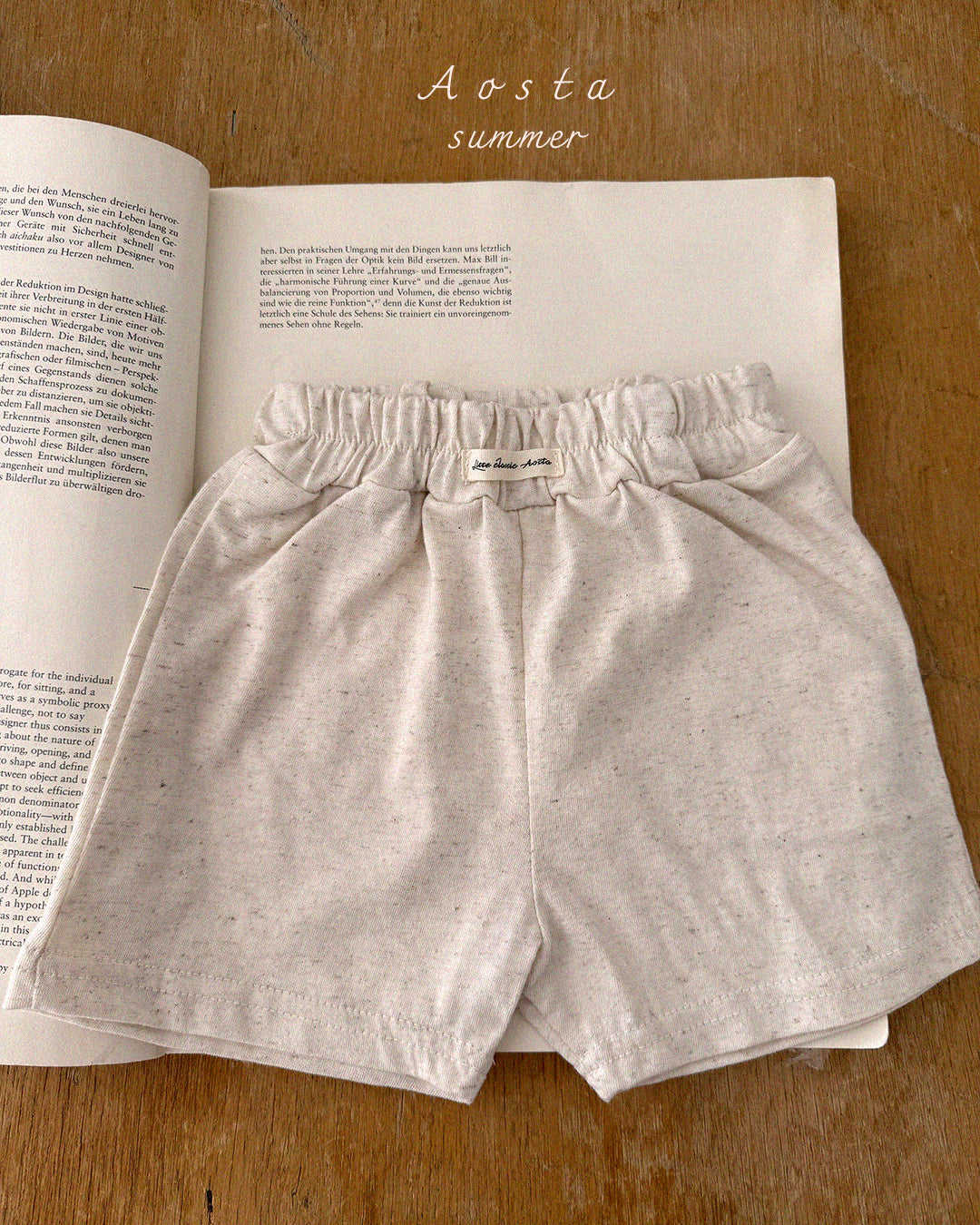 【PREORDER受付終了、ご希望はお問い合わせください。】39.Linen Shorts