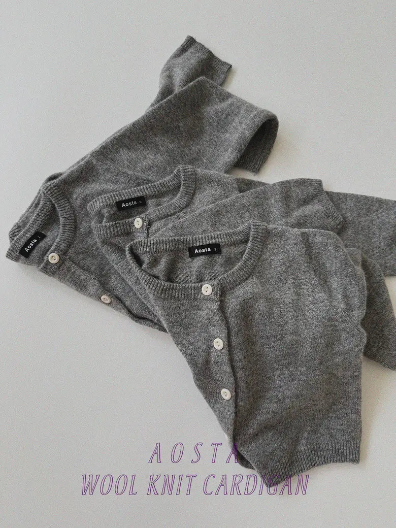 【秋のPRE-ODER 5%OFF】06.Knit Cashmere Cardigan