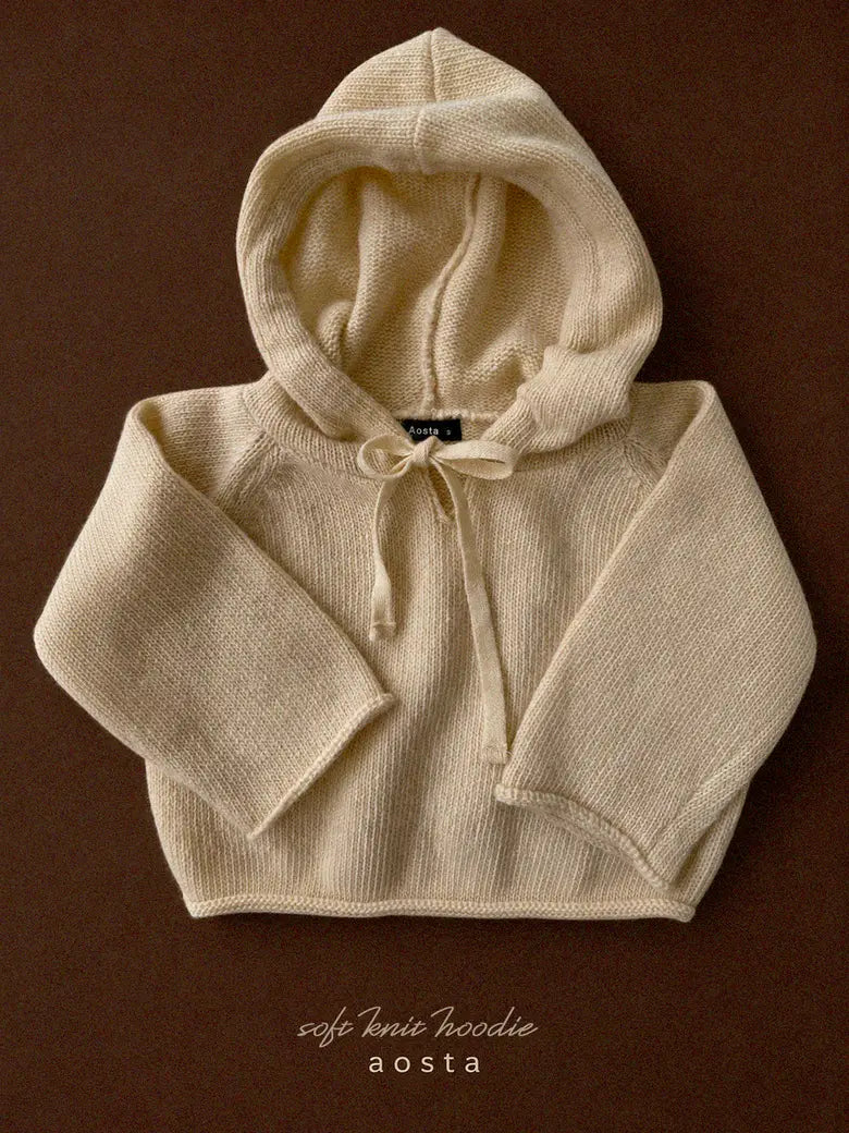 【秋のPRE-ODER 5%OFF】10.Knit Cookie Hoodie