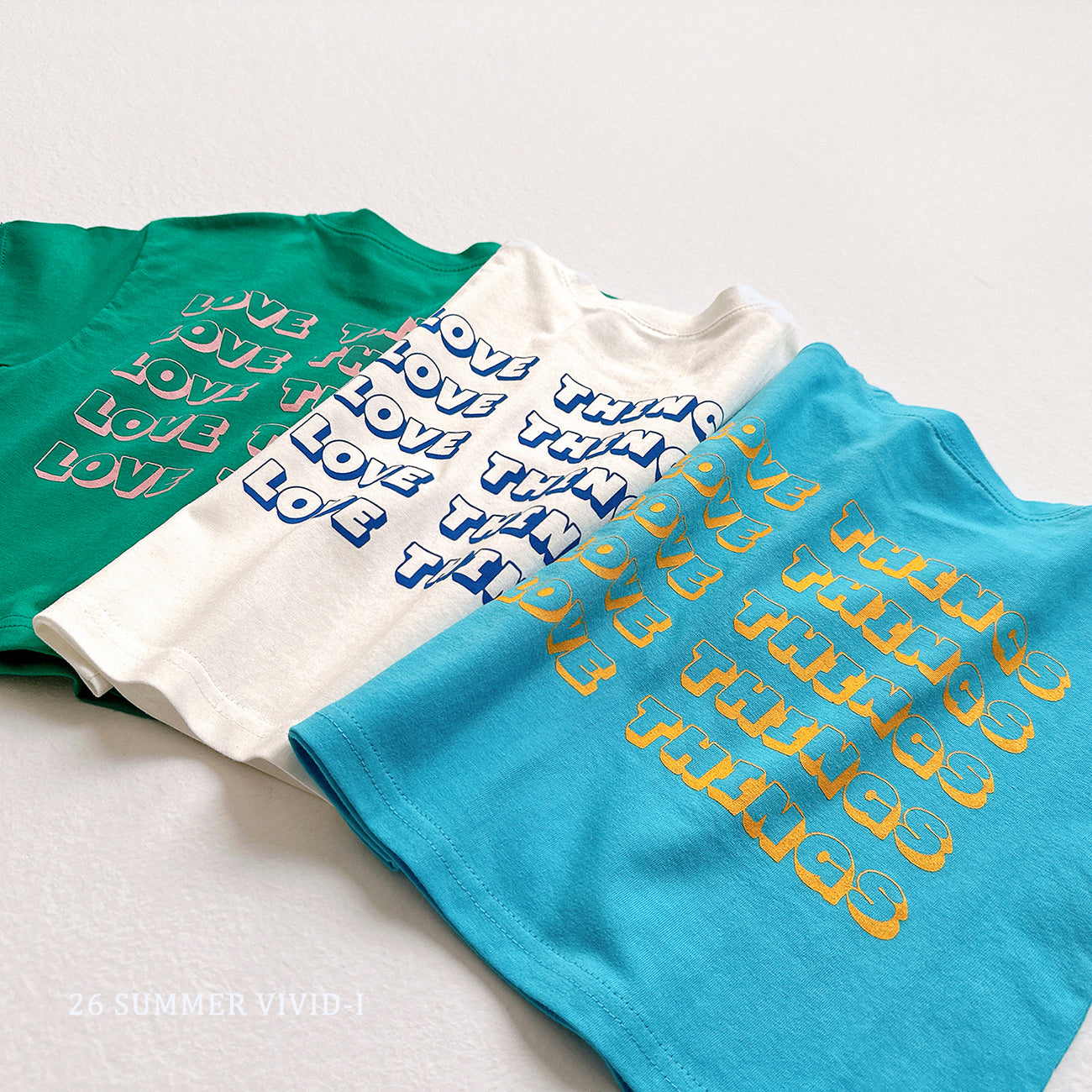 【PREORDER受付終了、ご希望はお問い合わせください。】57.Love Things ShortSleeve Tee
