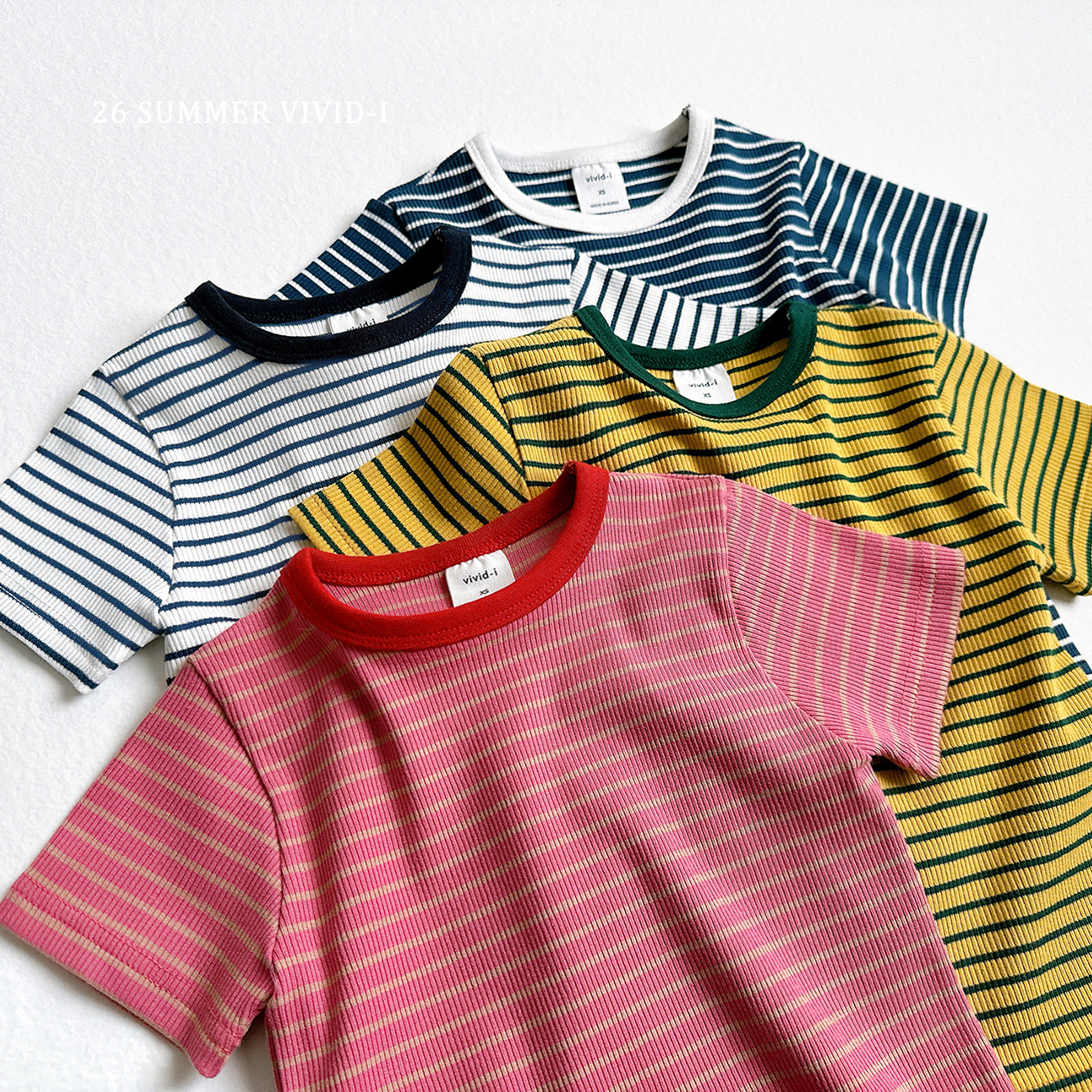 【PREORDER受付終了、ご希望はお問い合わせください。】58.Stripe Rib Raglan Tee