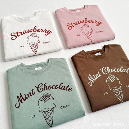 【PREORDER受付終了、ご希望はお問い合わせください。】53.Ice Cream ShortSleeve Tee