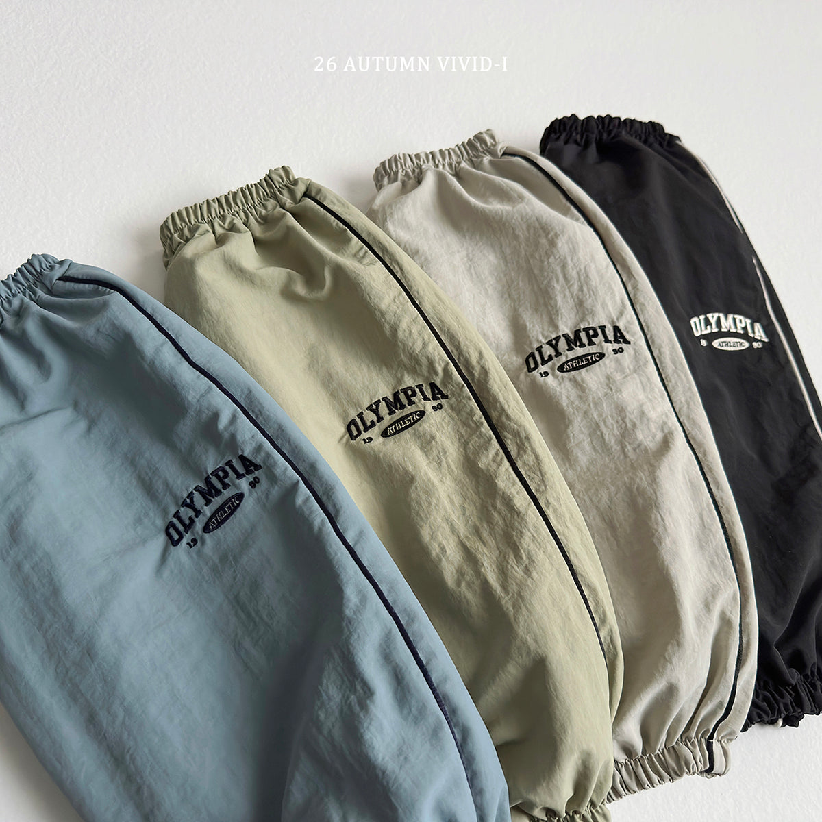 【秋のPRE-ODER 5%OFF】06.Olympia Windbreaker Jogger Pants