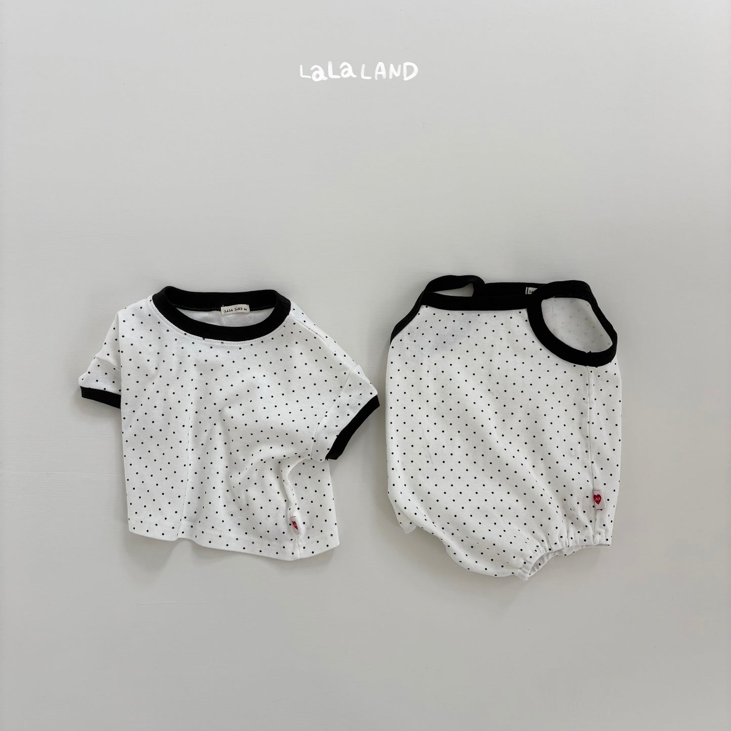 【PREORDER受付終了、ご希望はお問い合わせください。】31.Baby Heart Dot T-shirt