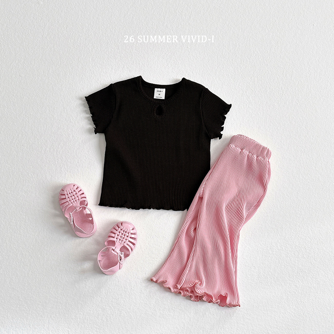 【PREORDER受付終了、ご希望はお問い合わせください。】28.Color Pleats Bell 7分丈 Pants