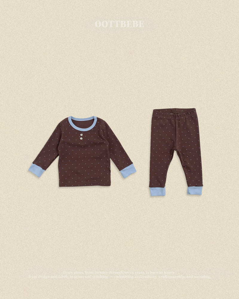 【PRE-ODER〆8.9(sun)】27.Chouchou Dot Loungewear | oottbebe