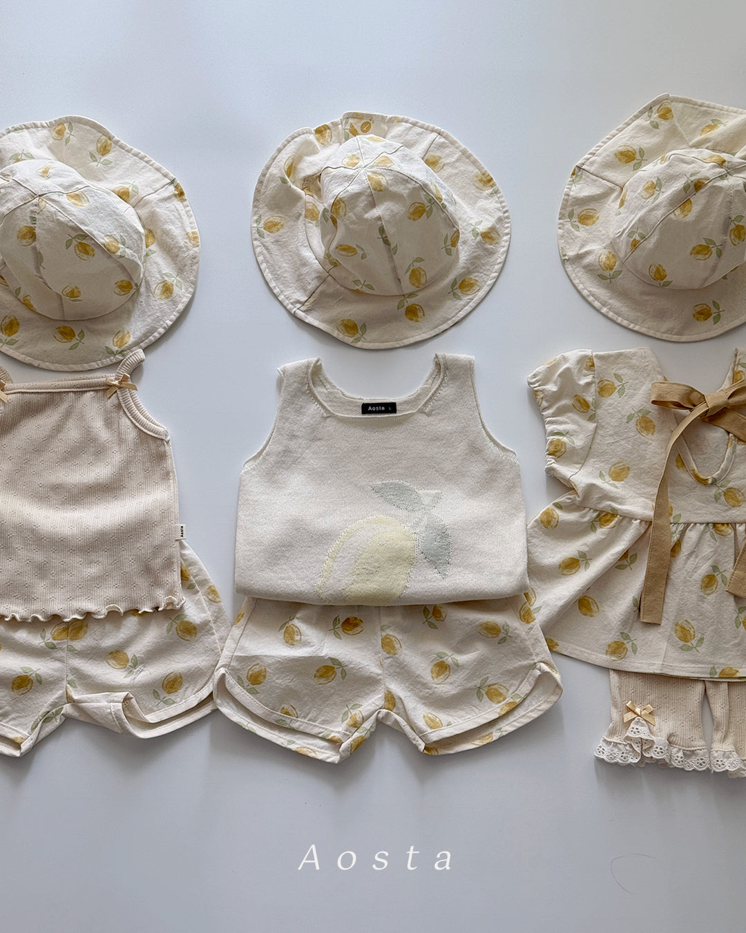 【PREORDER受付終了、ご希望はお問い合わせください。】19.Knit Fruit Vest