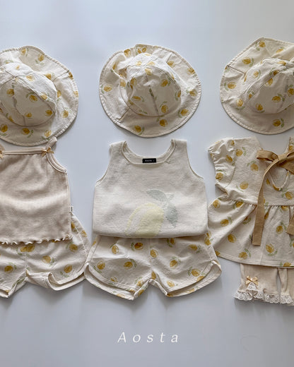 【PREORDER受付終了、ご希望はお問い合わせください。】19.Knit Fruit Vest