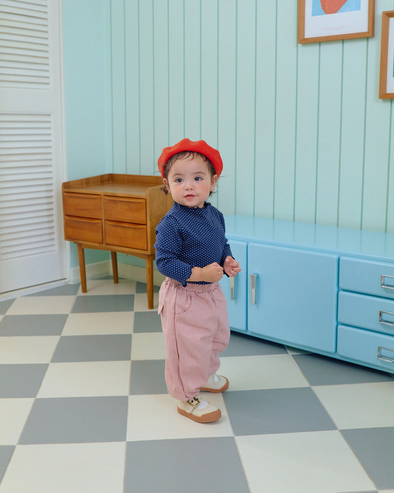 【PRE-ODER〆8.9(sun)】41.Dot Frill T-Shirt | oottbebe