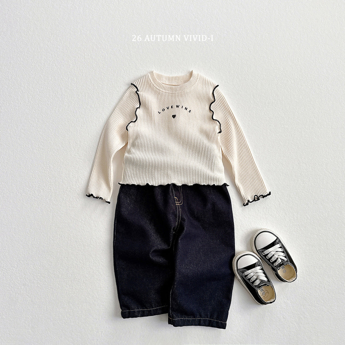 【秋のPRE-ODER 5%OFF】74.Love Wins Lettuce Hem Tee