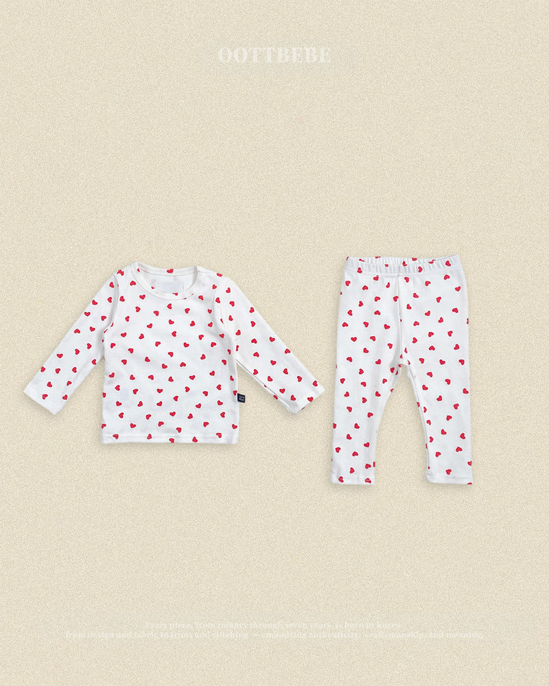 【PRE-ODER〆8.9(sun)】31.Petit Heart Loungewear | oottbebe