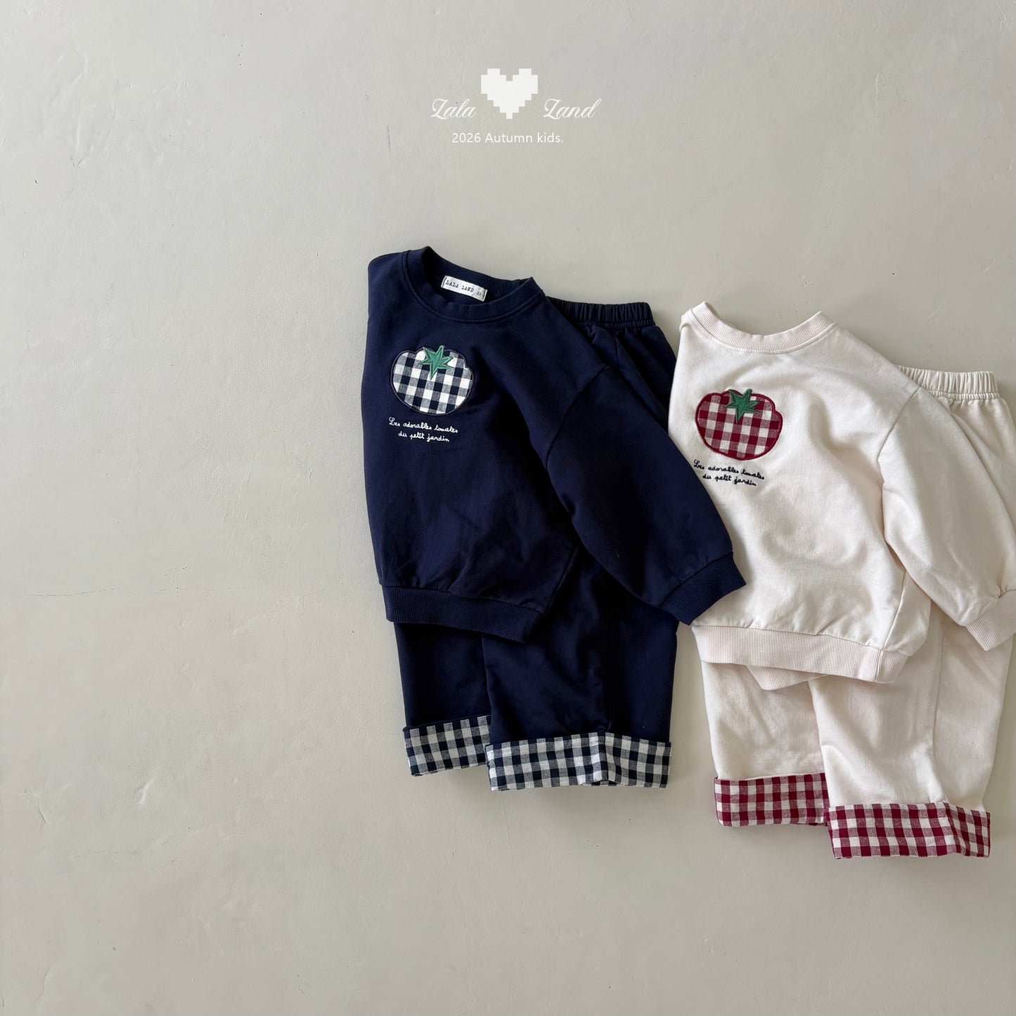 【PRE-ODER〆8.9(sun)】17.Check Contrast Pants | lalaland